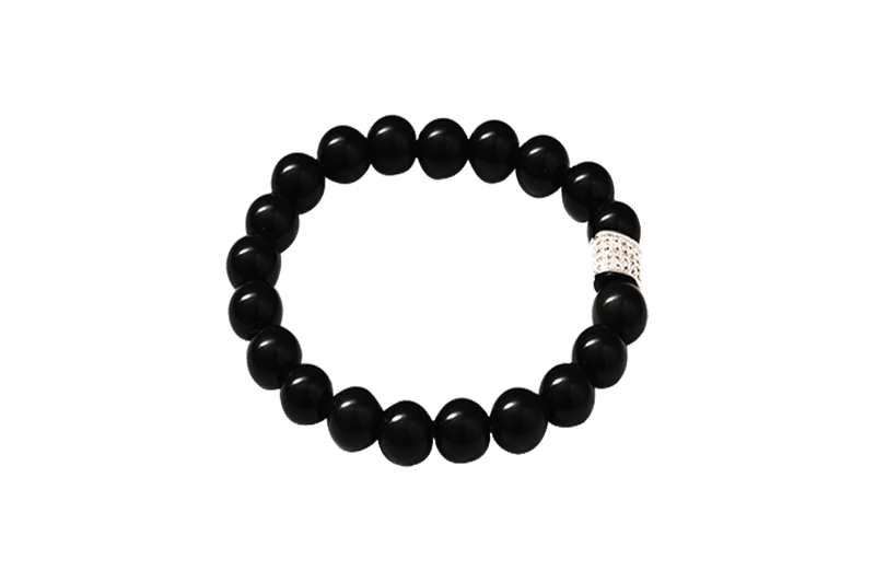 Real black sales obsidian bracelet