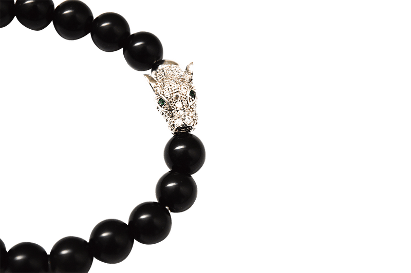 Obsidian Crystal Bracelet 